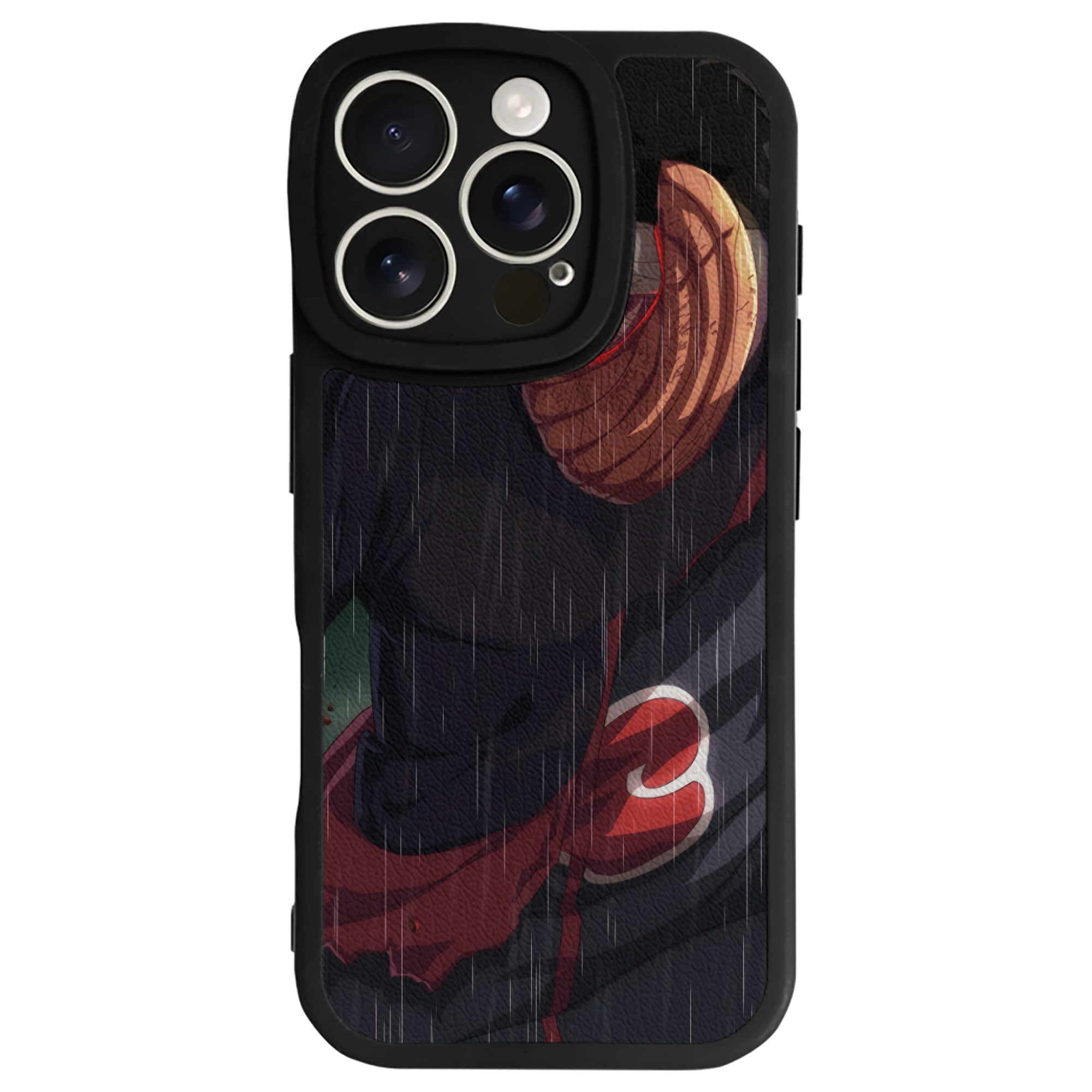 （画像用） NARUTO -ナルト- NARUTO -ナルト- 疾風伝 【iPhone 16シリーズ対応】シリコンスマホケース（レザー調） 材質：シリコン